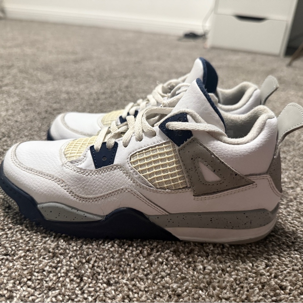 Kids 3Y Jordan 4 Retro Midnight Navy